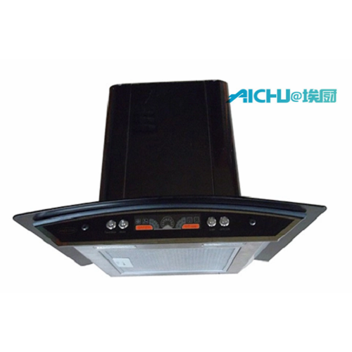 Cooktop With Vent 600mm Glass Size Kicthen Range Hood Factory